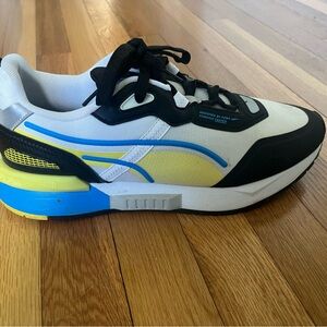Puma Black and Blue Men's Shoes